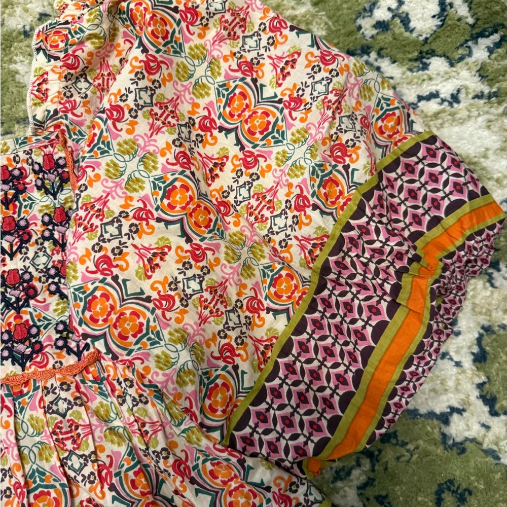 Ivy Jane Multicolor Boho Blouse NWOT - Picture 5 of 6